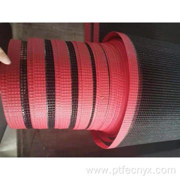 PTFE open mesh fabric triple weft